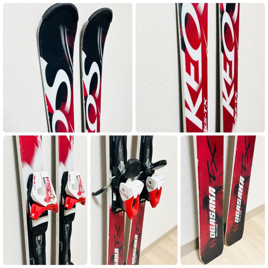 【美品】OGASAKA KEOS KS-TX 165cm チロリアビンディング付