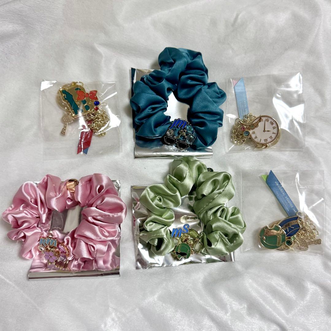 名探偵コナン　USJ 松田陣平　ヘアゴム　バッグチャーム　世良　コレクタブル　蘭