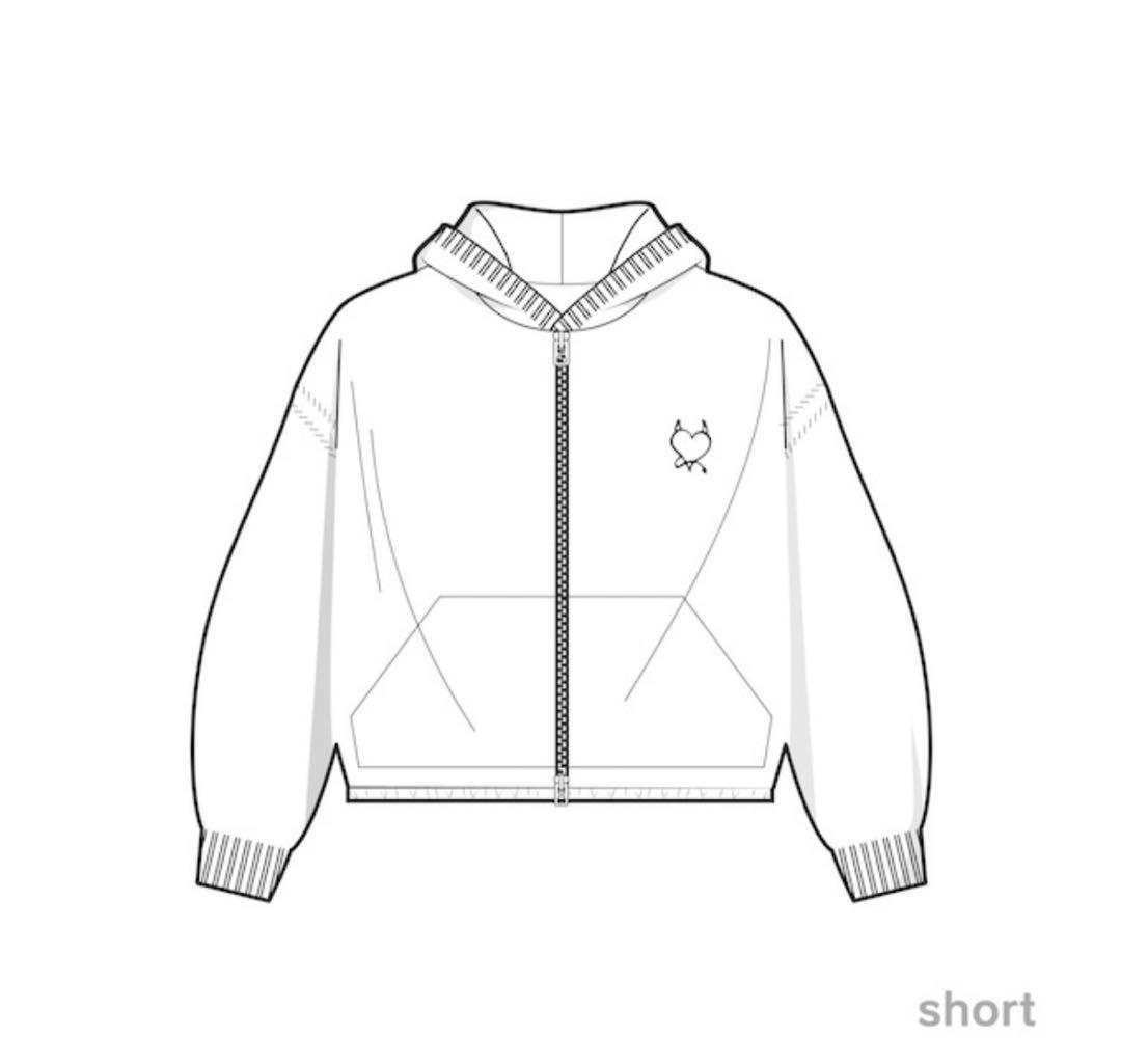 BABYMONSTER スウェットセットアップ　ホワイト