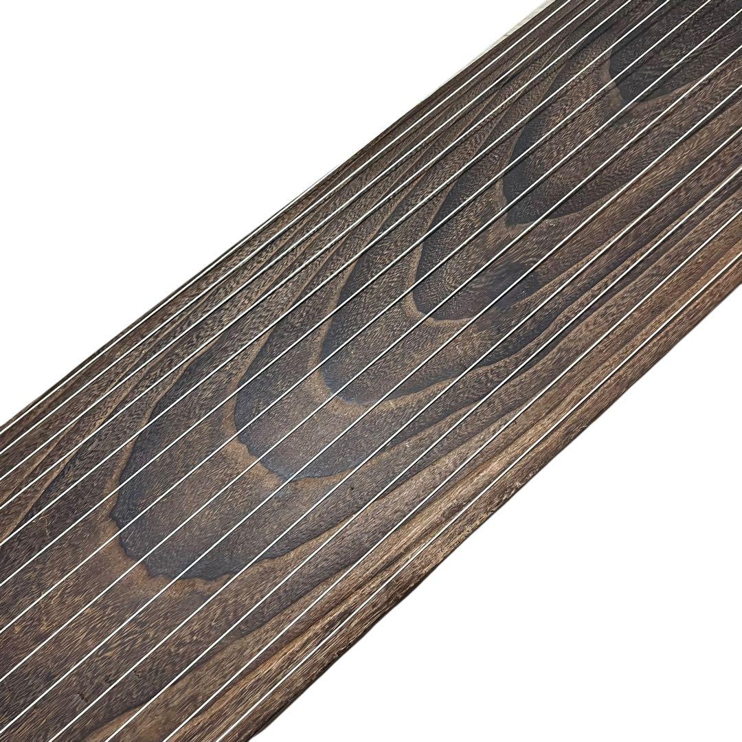 【現状品】琴 すだれ彫 蒔絵 13弦　鳳凰