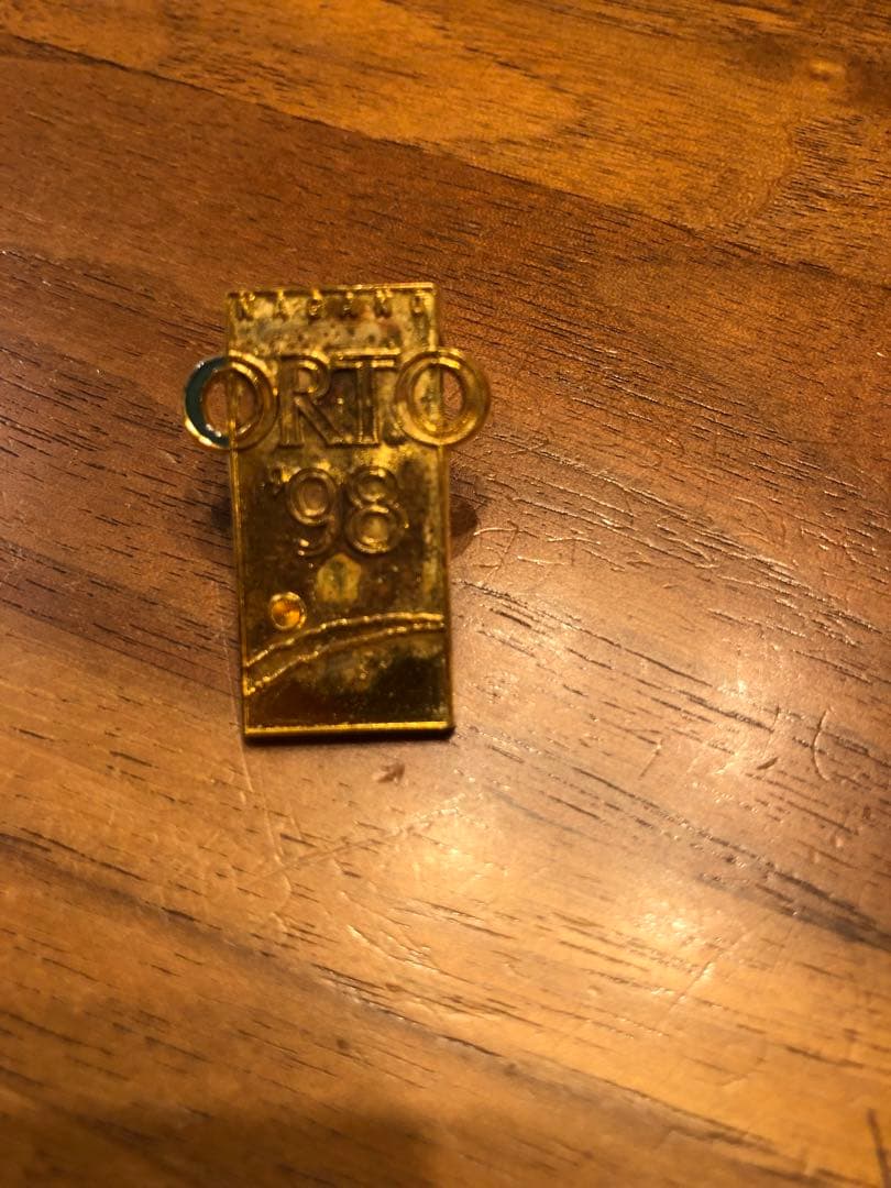 長野オリンピックORTO 96 ゴールドピンバッジ