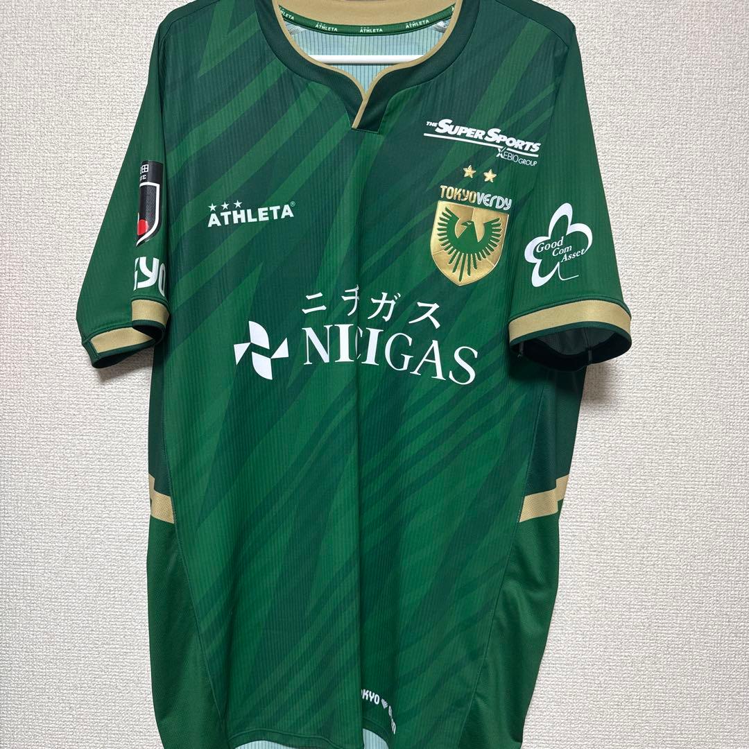 東京ヴェルディ 25年シーズン　背番号23 綱島悠斗選手オーセンユニフォーム