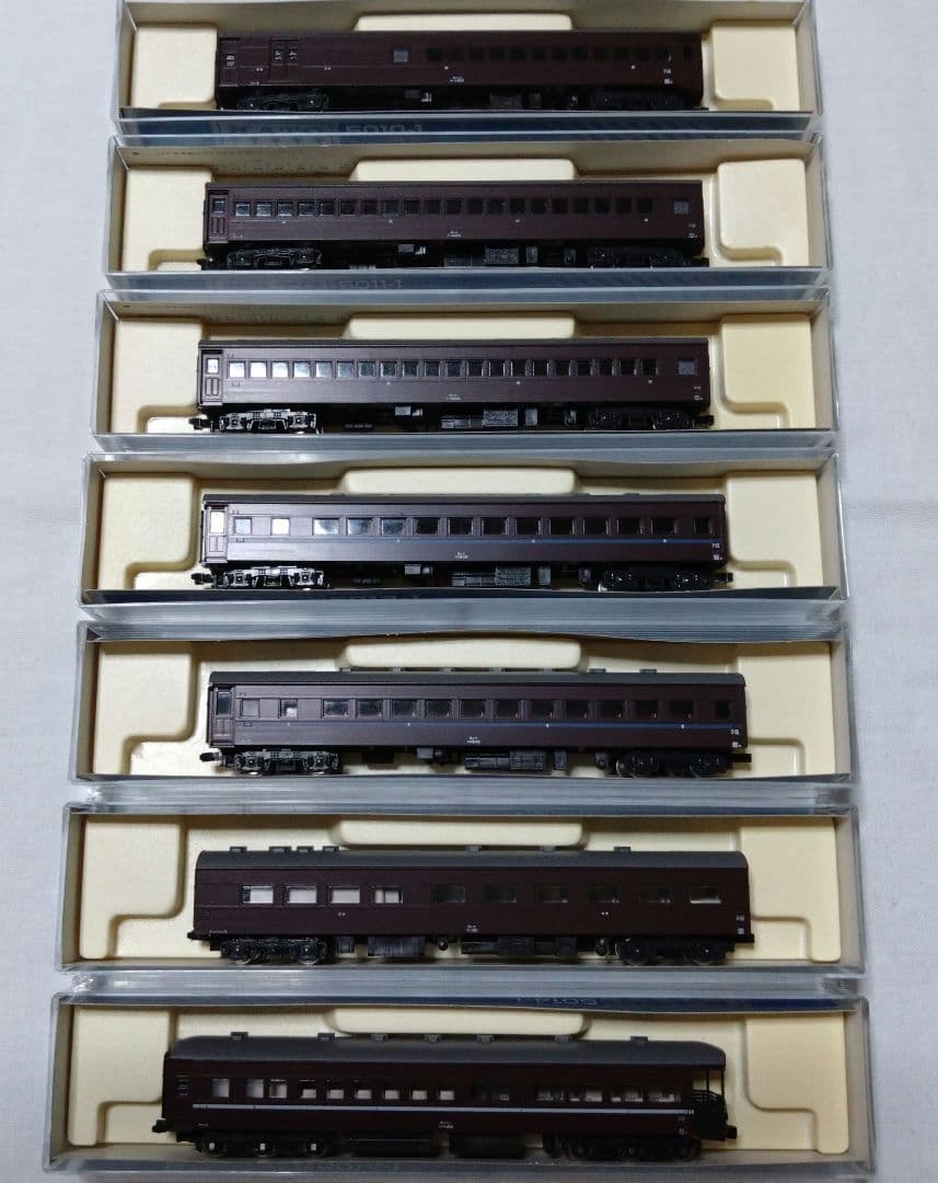 KATO 客車　スハ44系旧特急形客車7両