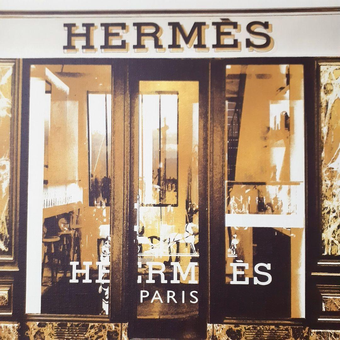 輸入雑貨　オマージュキャンバスアートパネル　『HERMES』　エントランス
