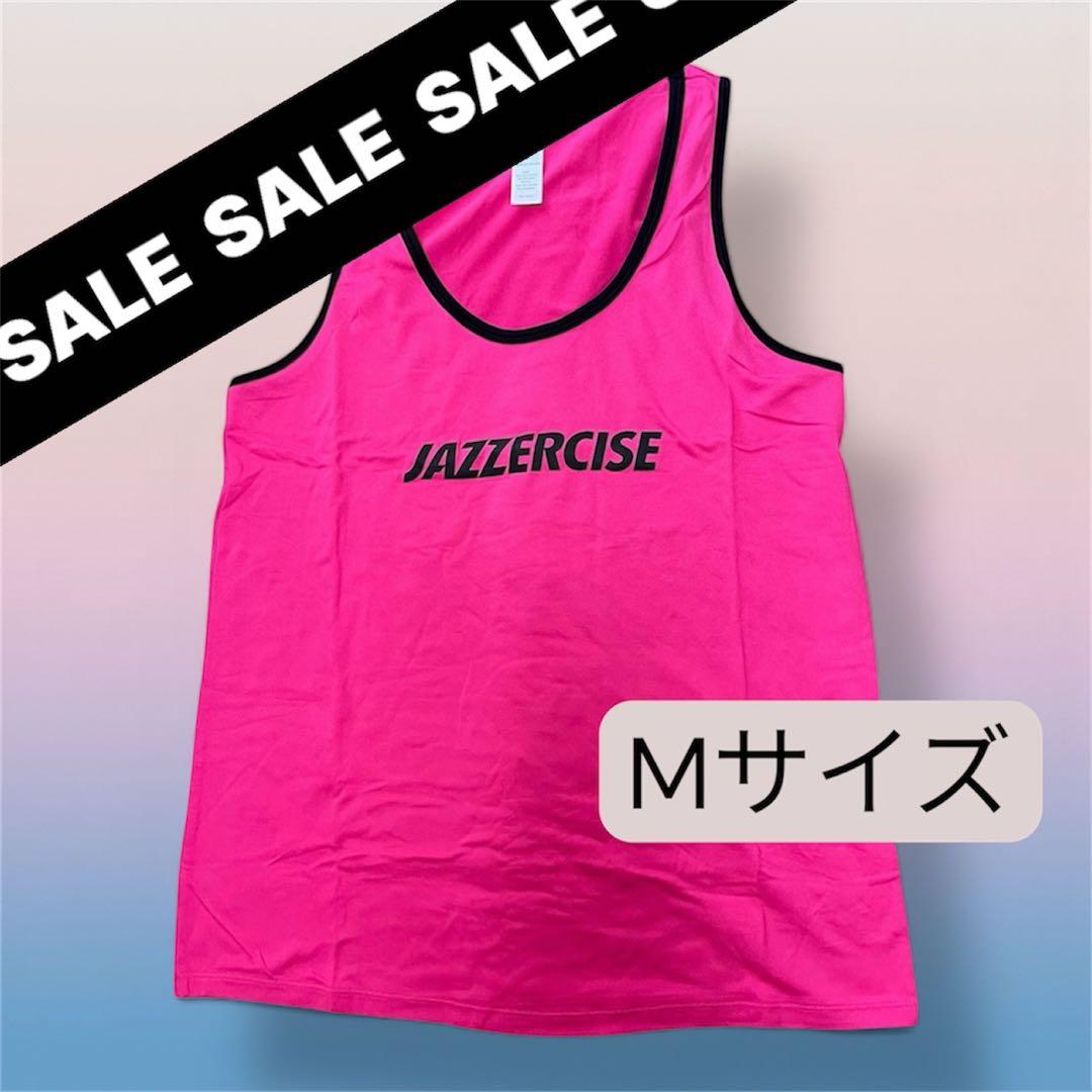 JAZZERCISE ピンク タンクトップ