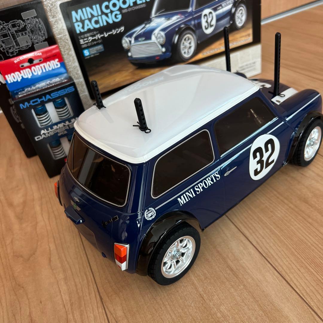 ユ*☆様 タミヤ ミニクーパー MB-01 未走行完成品⭐︎★
