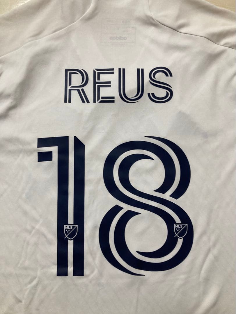 【新品タグ付き】ロサンゼルスギャラクシー2025ホームユニフォーム18番ロイス