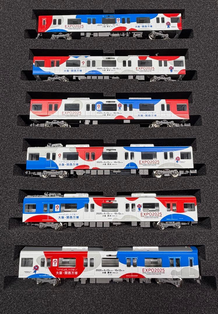 グリーンマックス 近鉄 9820系 奈良線 万博 ラッピング 編成 6両セット