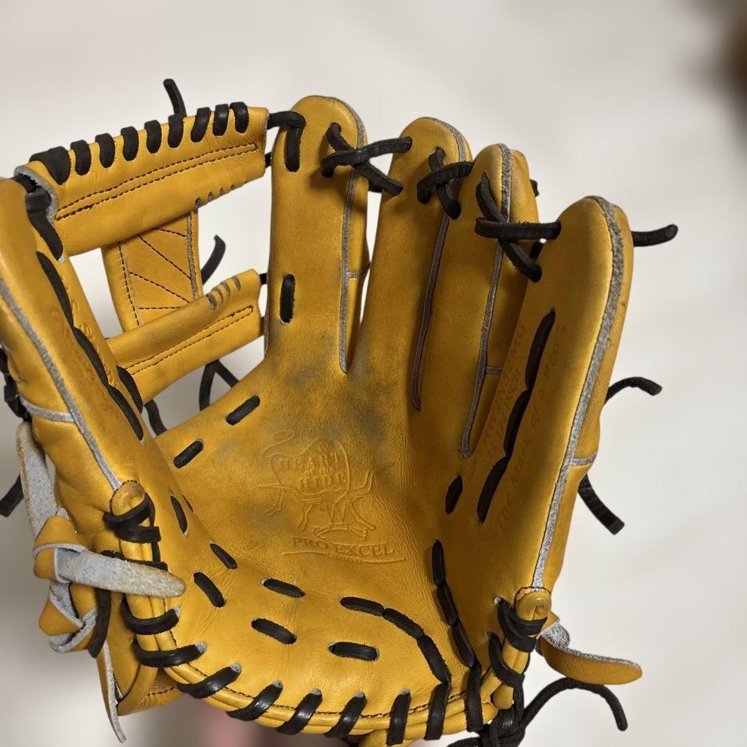 Rawlings 軟式内野グローブ イエロー