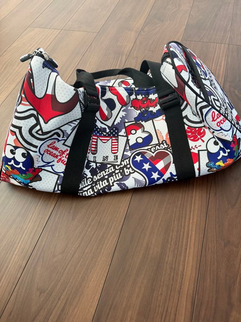 【連休SALE】MUTA COMIC SPOOKY ボストンバッグ トリコロール