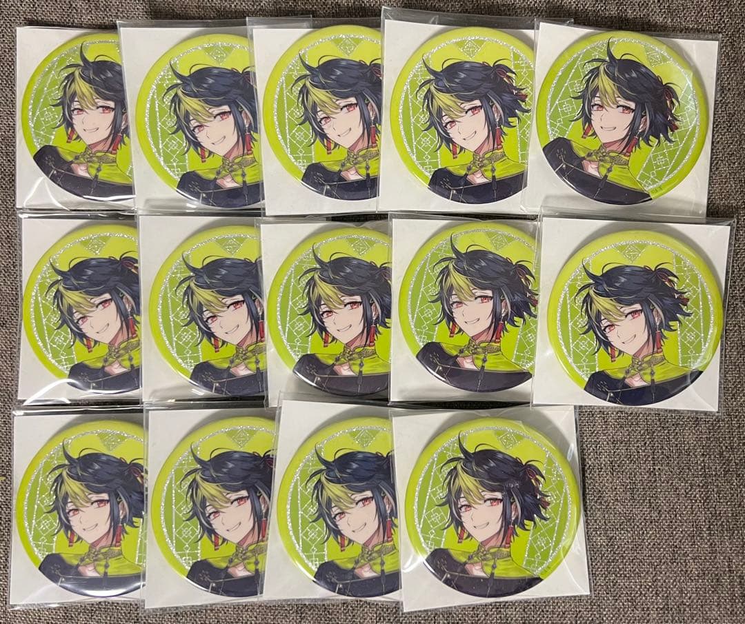 にじさんじ Dytica 伊波ライ 2周年 缶バッジ 等身