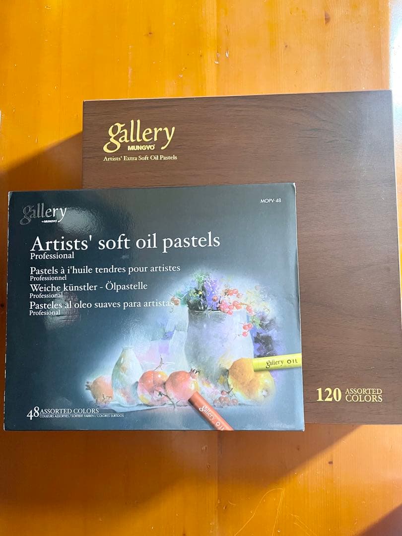 Mungyo Gallery Soft Oil Pastels 120色+48色
