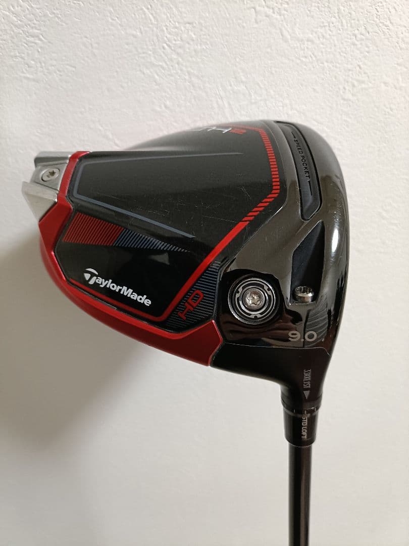 極美品 テーラーメイド ステルス2 HD ドライバー 9.0度 純正S