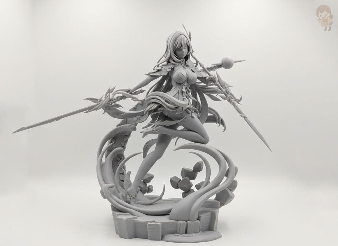 1/7 未塗装未組立 フィギュア ガレージキット スカーク 原神（げんしん）