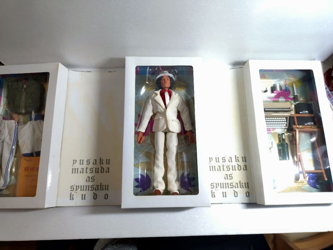 【メディコムトイ】探偵物語　松田優作 フィギュア 白スーツ