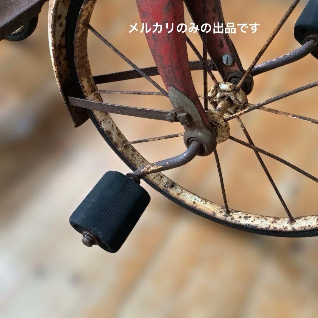 ヴィンテージ 三輪車　二人乗り三輪車　タンデム三輪車