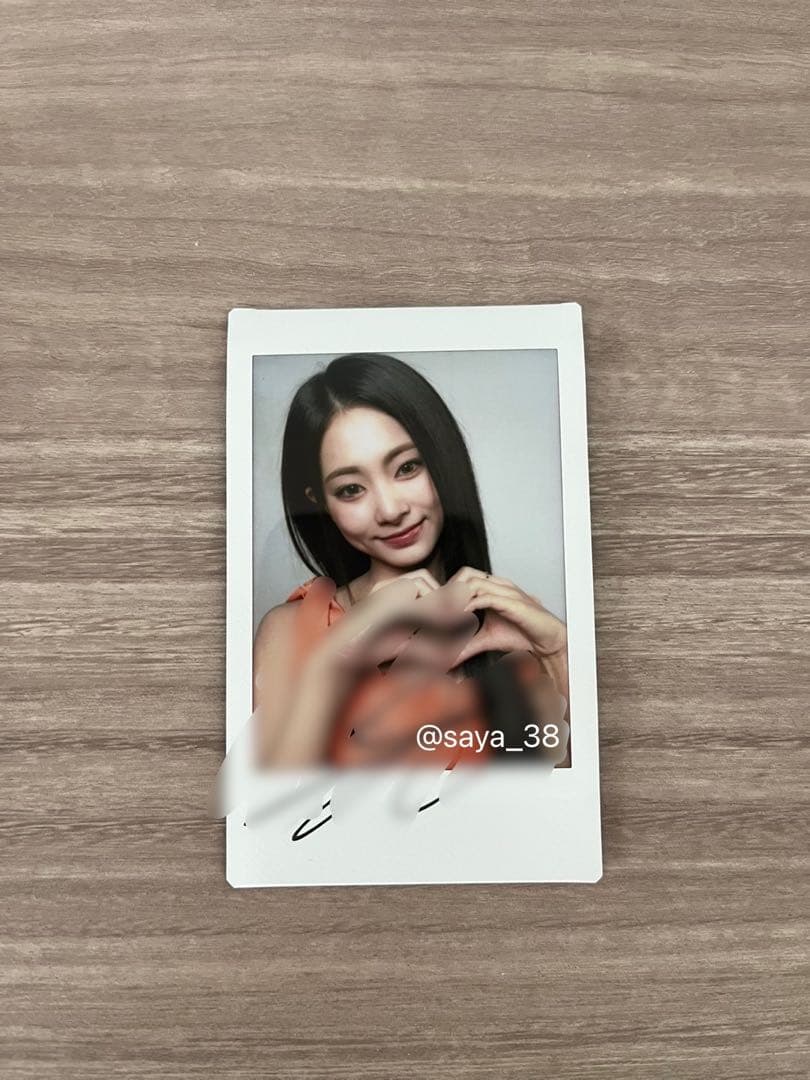 TWICE ツウィ 直筆サイン入りチェキ お値下げOK