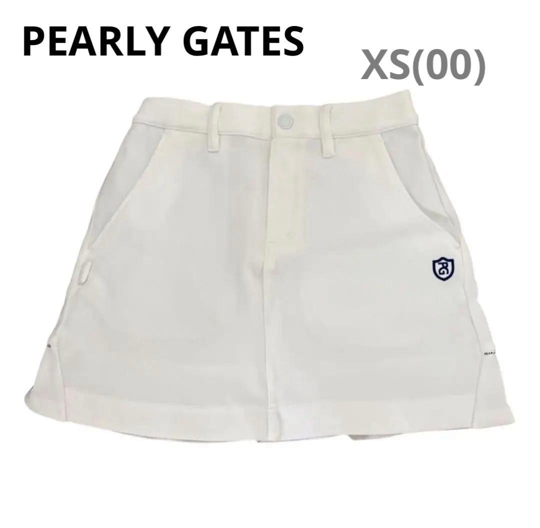新品同様✨PEARLY GATES パーリーゲイツ ゴルフスカート ホワイト