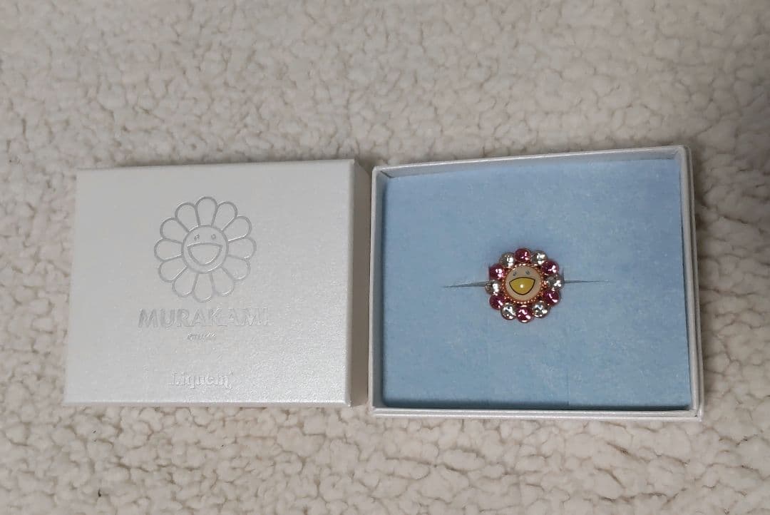 最安値★　村上隆　×　Liquem　フラワー　ピンズ　ピンク　カイカイキキ