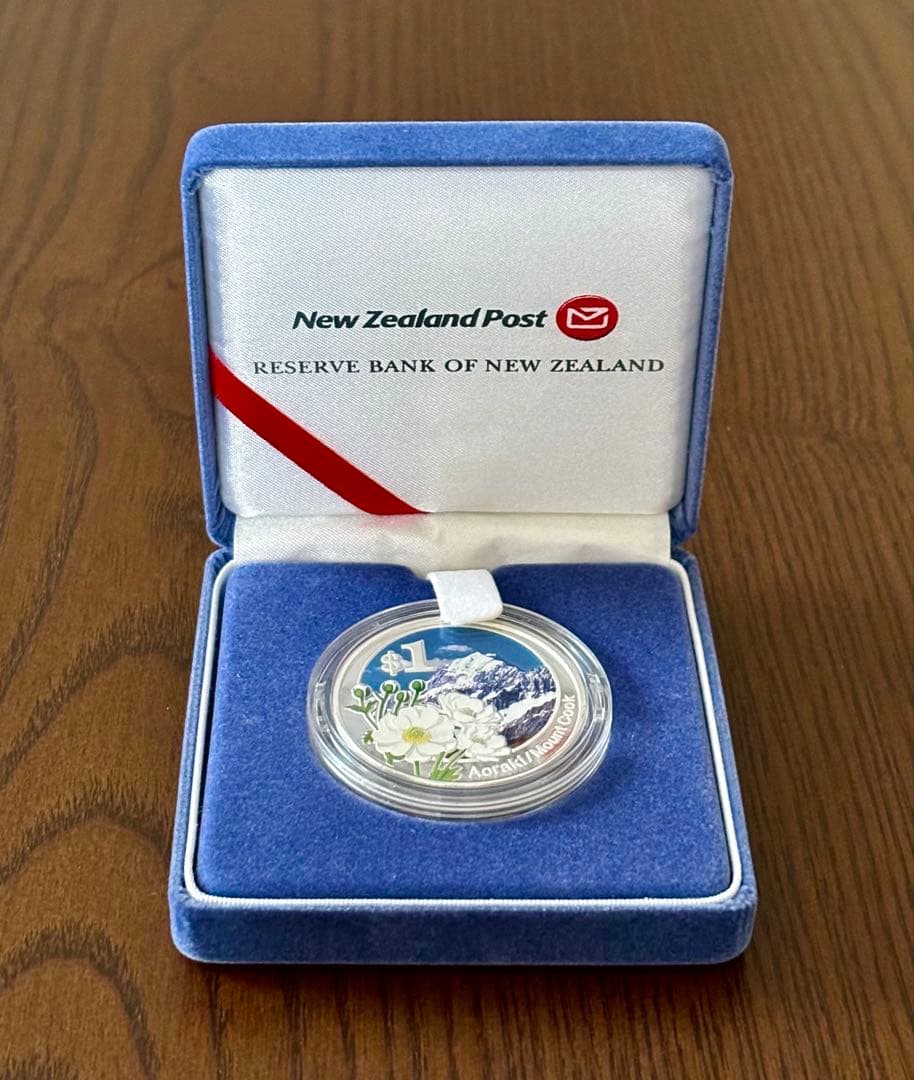 【美品】ニュージーランド 2007年 プルーフ銀貨 １NZドル ②