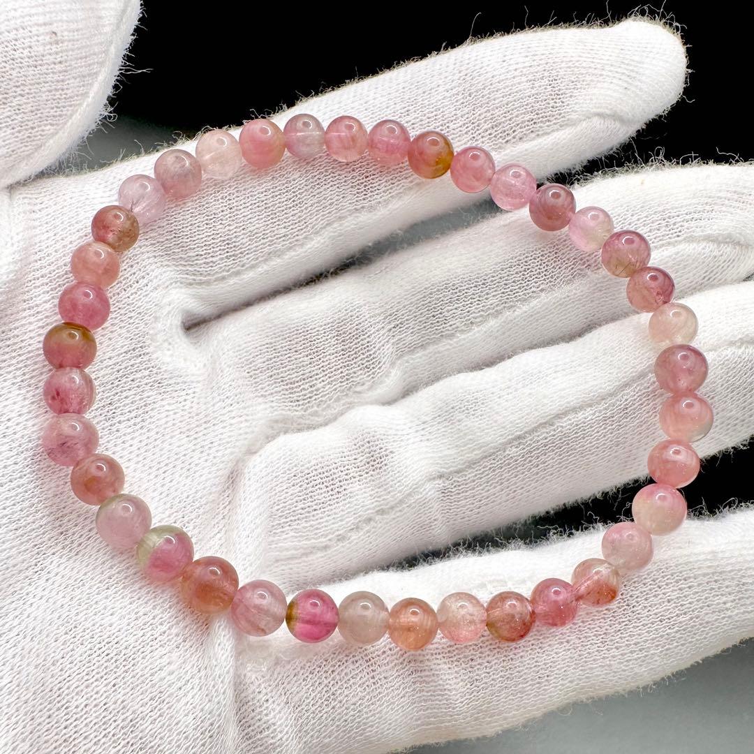 ピンクトルマリン　ブレスレット