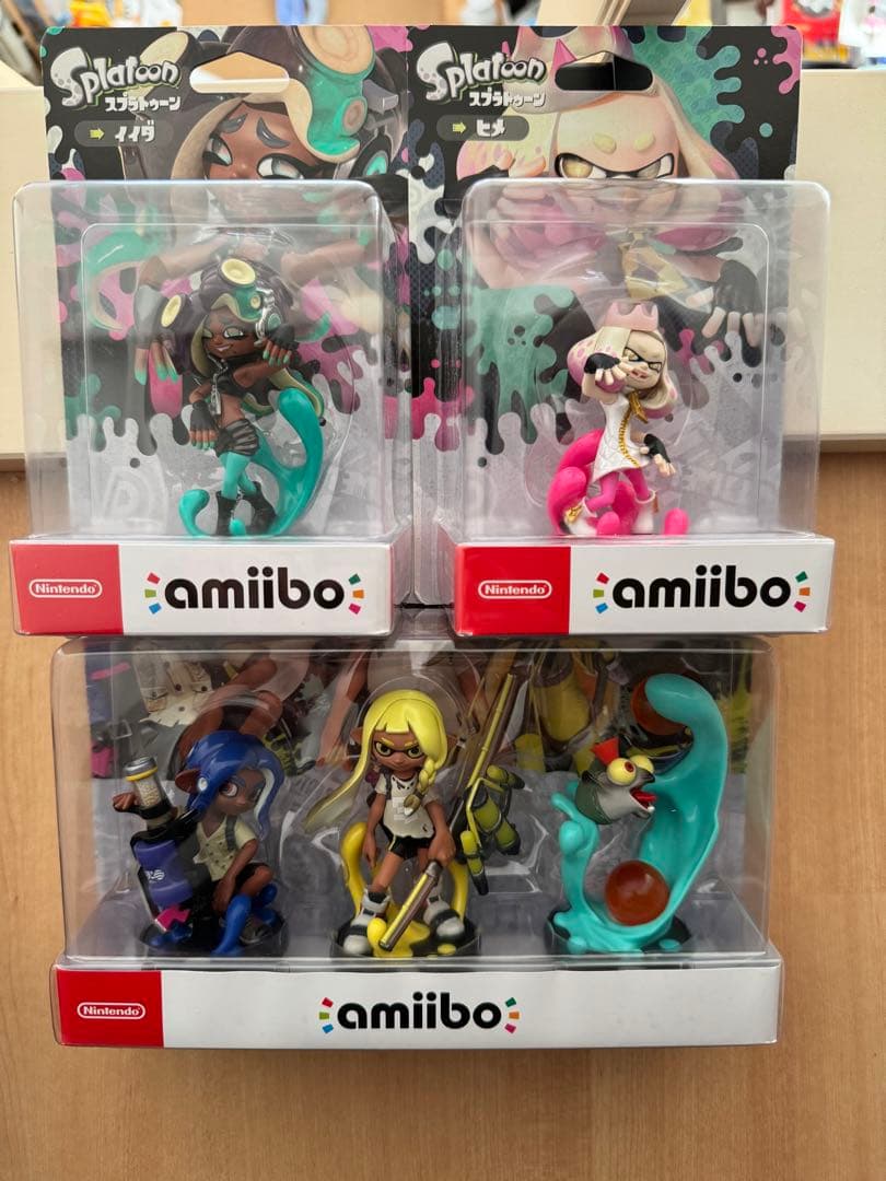 amiibo スプラトゥーン　新品未開封