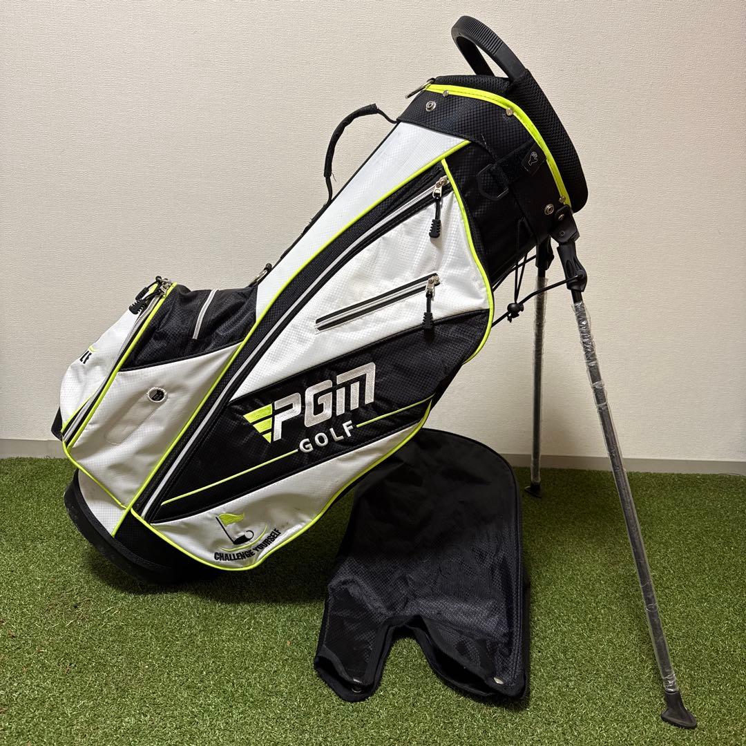 PGM GOLF キャディバッグ スタンド式 軽量 14分割