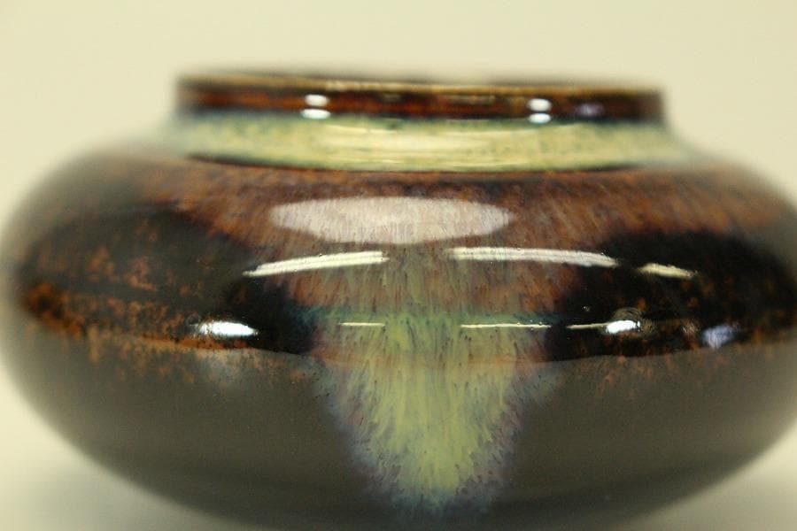 茶道具 時代 茶入 良蓋 古裂仕服(A770)