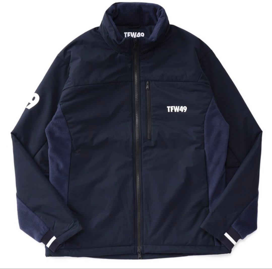 TFW49 ベリーウォームフルジップブルゾン ネイビー S