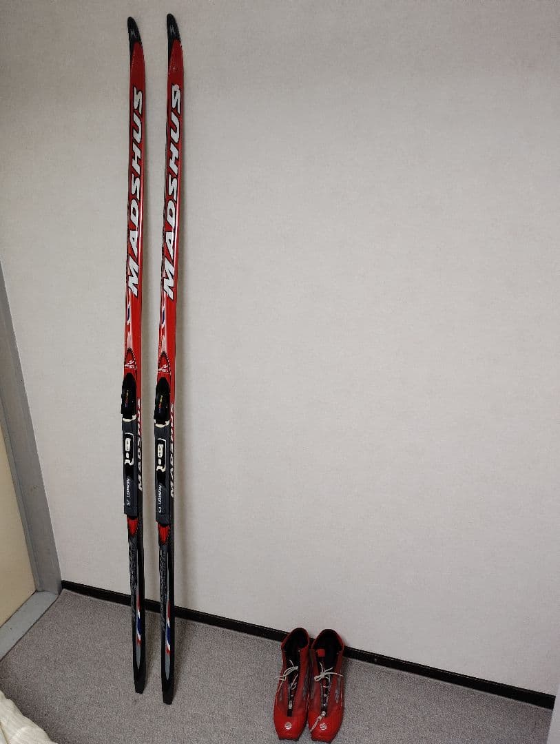 とら MADSHUS マズシャス クロスカントリー　alpina ブーツ