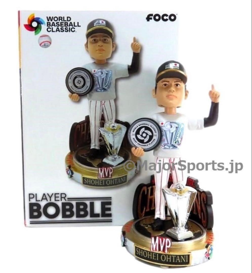 【新品】大谷翔平 2023WBC 優勝+MVP受賞ボブルヘッド 世界123個限定