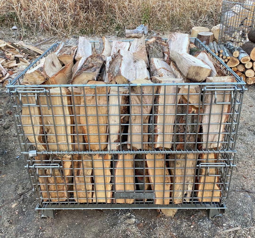 ナラ　カシ　ストーブ薪　クヌギ 楢 樫のみ　0.7立米　広葉樹　薪ストーブ　愛知