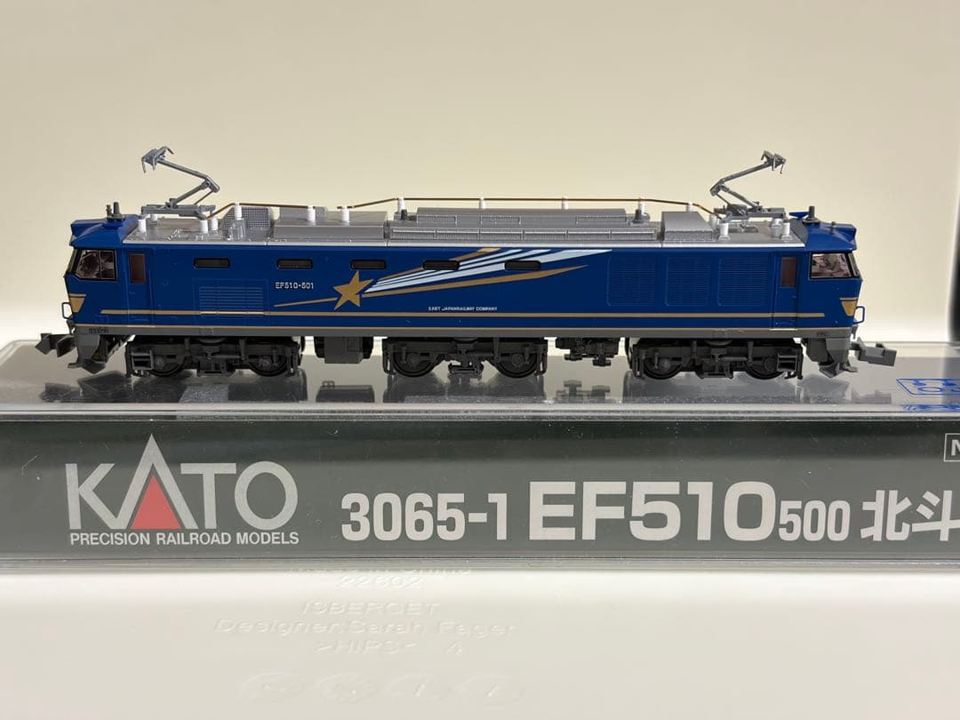 鉄道模型　Nゲージ　KATO 3065-1 EF510 北斗星色