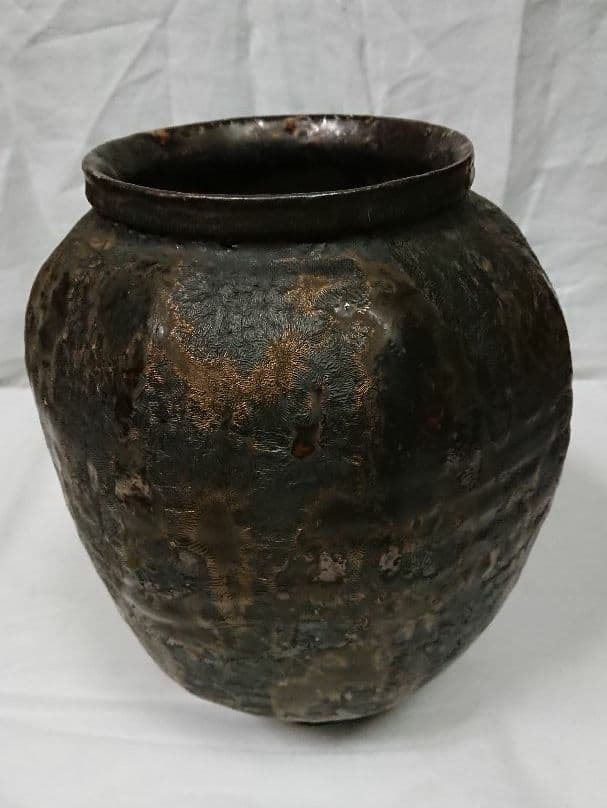 て*虫様 壺 骨董 アンティーク