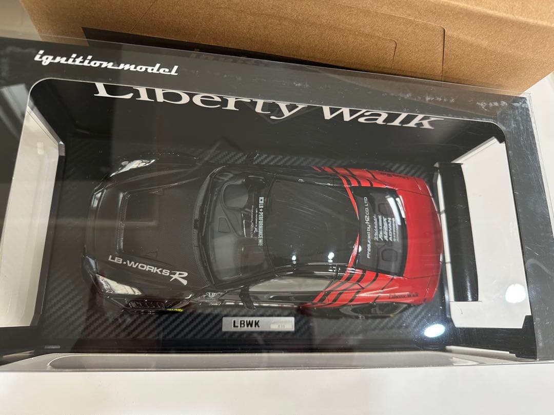 イグニッションモデル 1/18 LB-WORKS GT-R R35 ADVAN