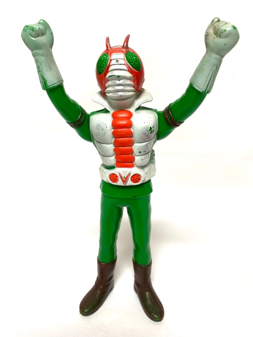 ポピー 仮面ライダーv3ソフビ ミドルサイズ 17㌢（旧バンダイ タカトク