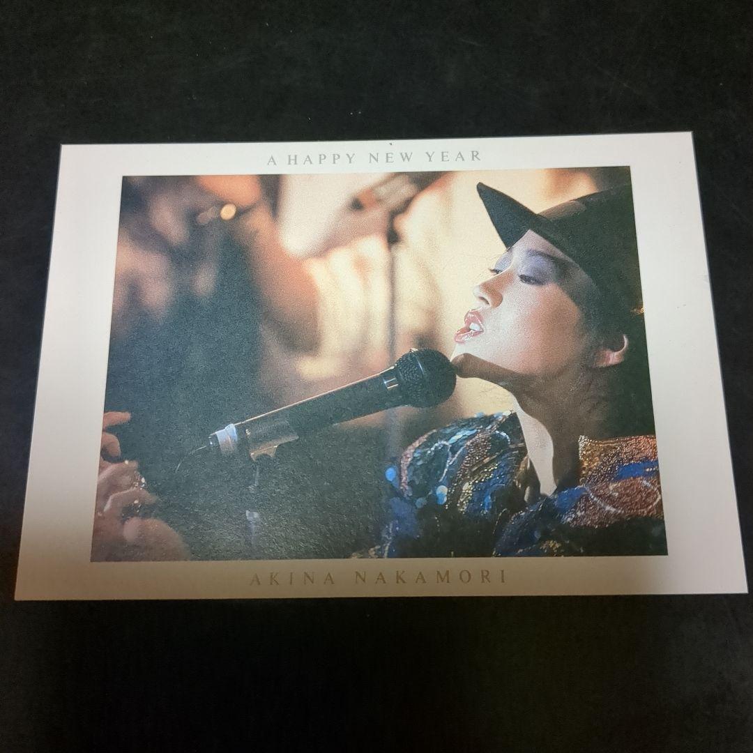 希少〛中森明菜 A HAPPY NEW YEAR ポストカード