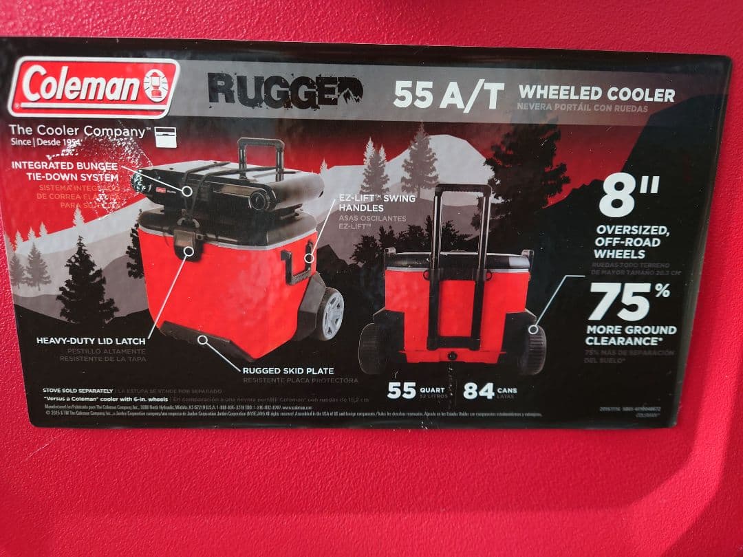 コールマンホイールクーラ 　　 　　 三が日値下げ。