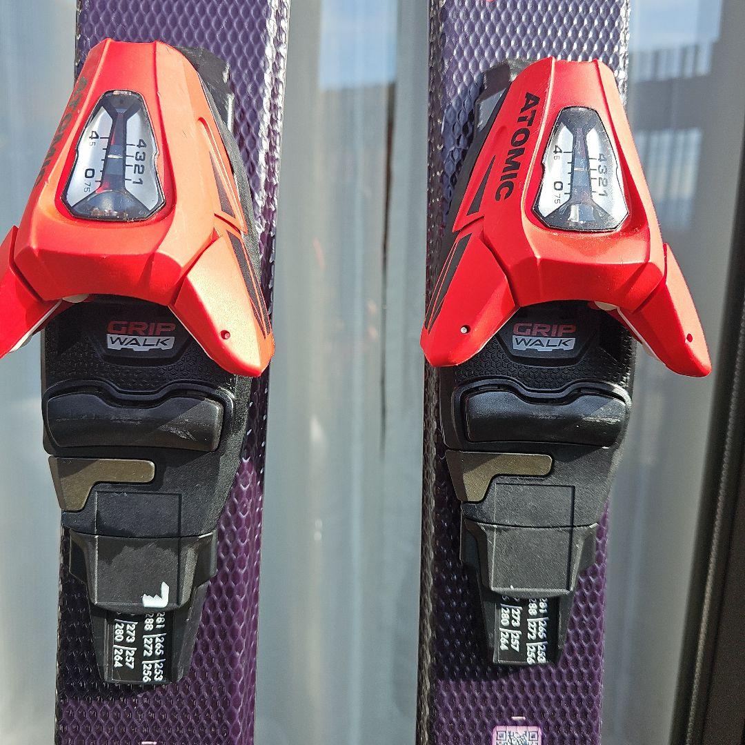 Atomic Redster スキー 130cm ストック付き