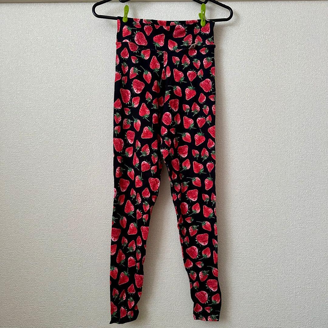 リンダワークス　イチゴ　レギンス&ミドルレングスブラ　サイズM