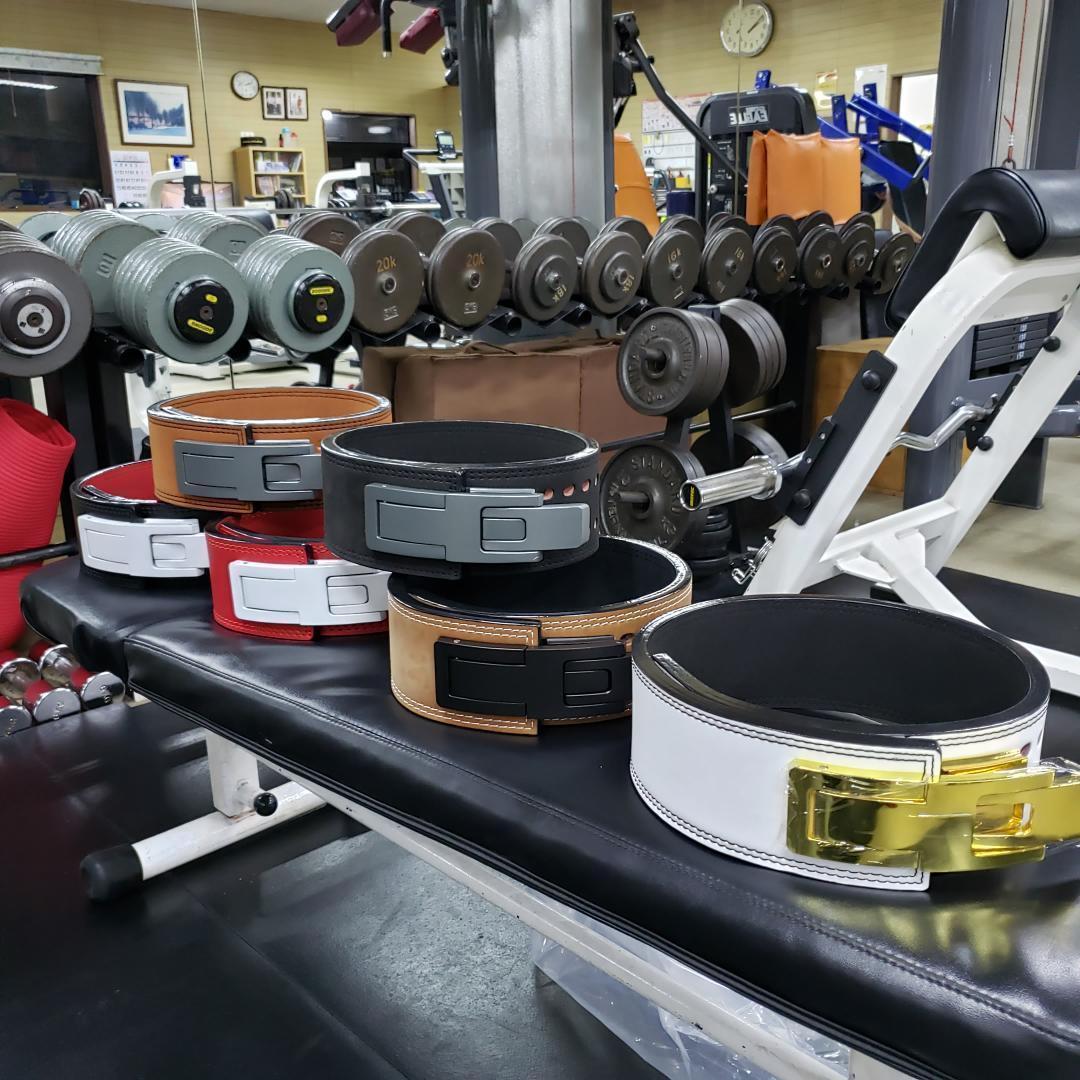 レバーアクションベルト パワーベルト ワンタッチ可変式13ｍｍ Mサイズ