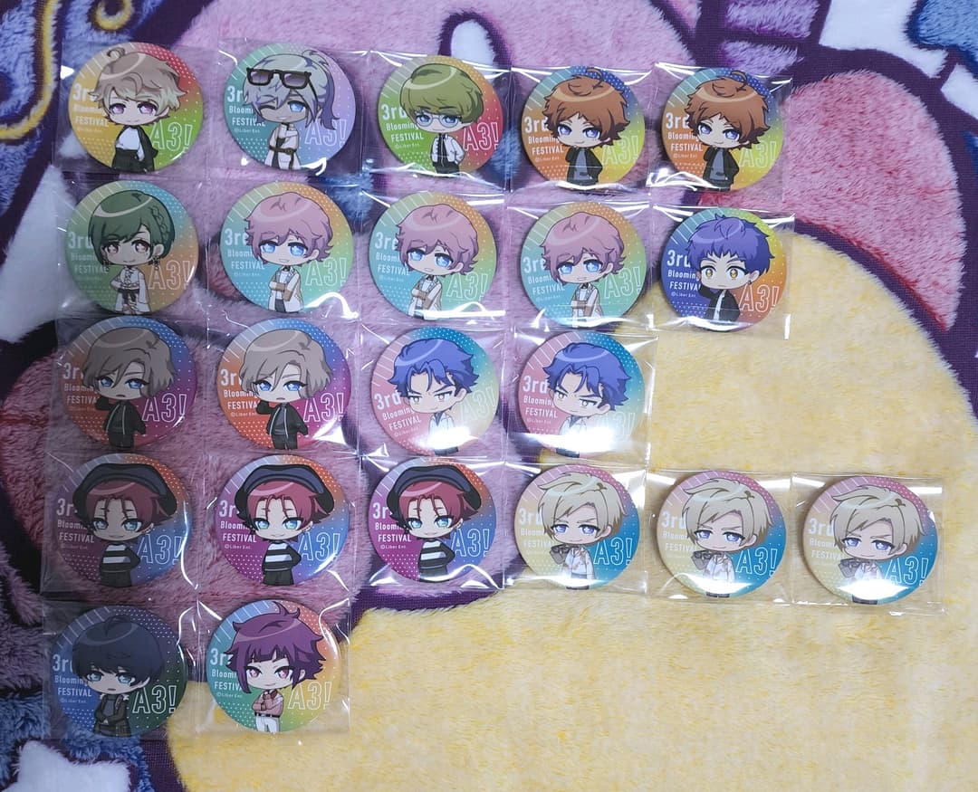 A3! ブルフェス缶バッジ