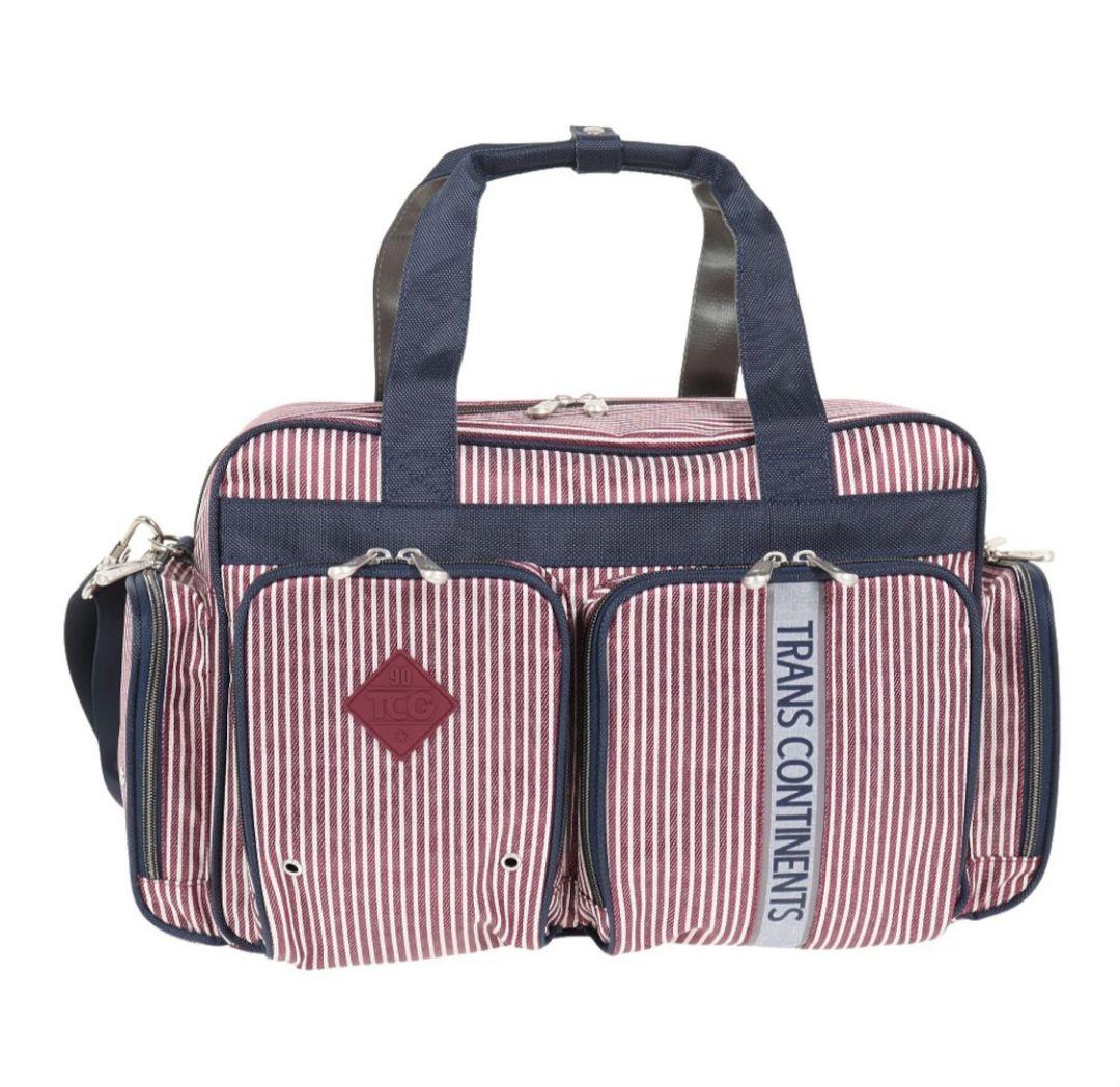 トランスコンチネンツ　メンズ　ゴルフ ボストンバッグ TCBB-115