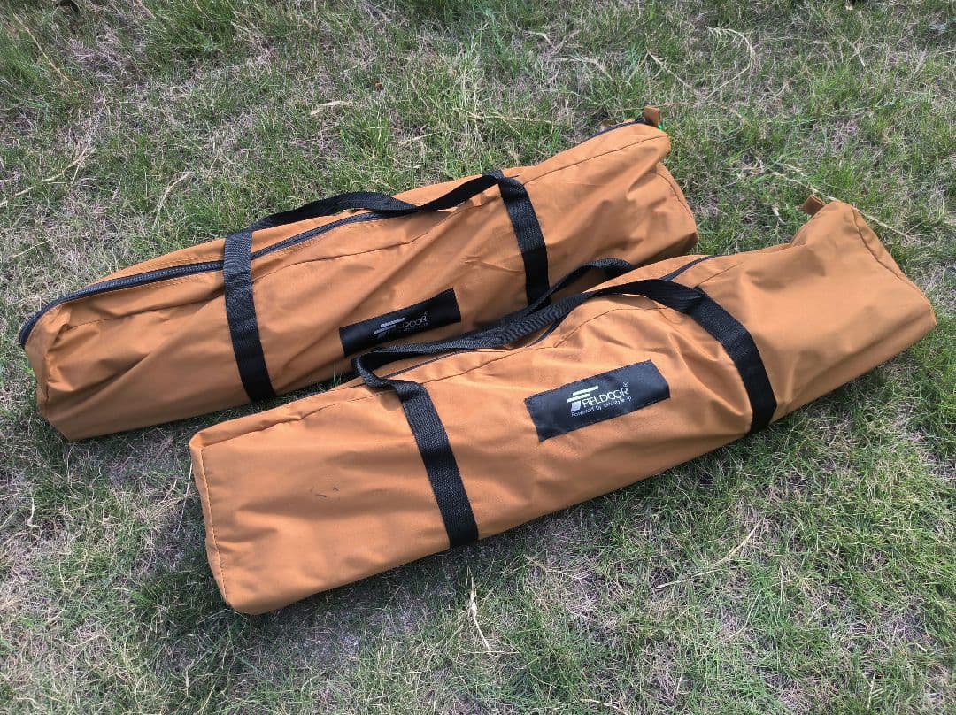 廃盤品？アウトドアコット　T/C　FIELDOOR　２個セット　ポリコットン