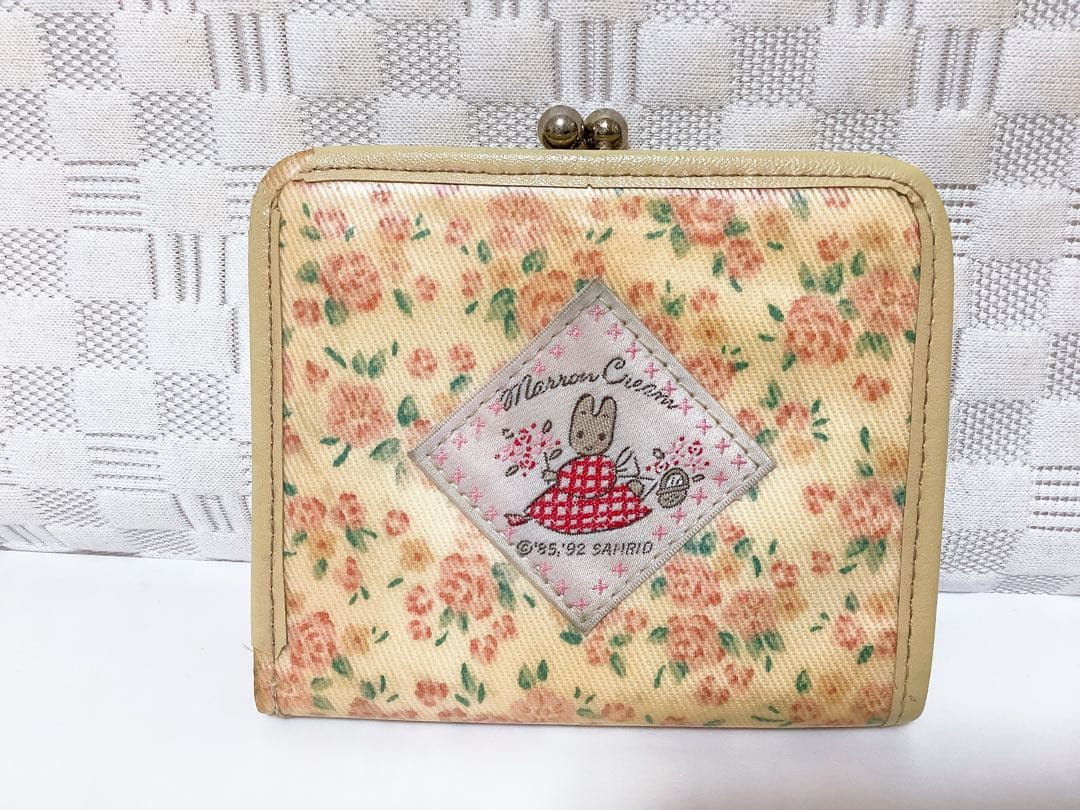 昭和レトロ サンリオ ❤︎マロンクリーム❤︎ 二つ折り財布&トートバッグセット レア