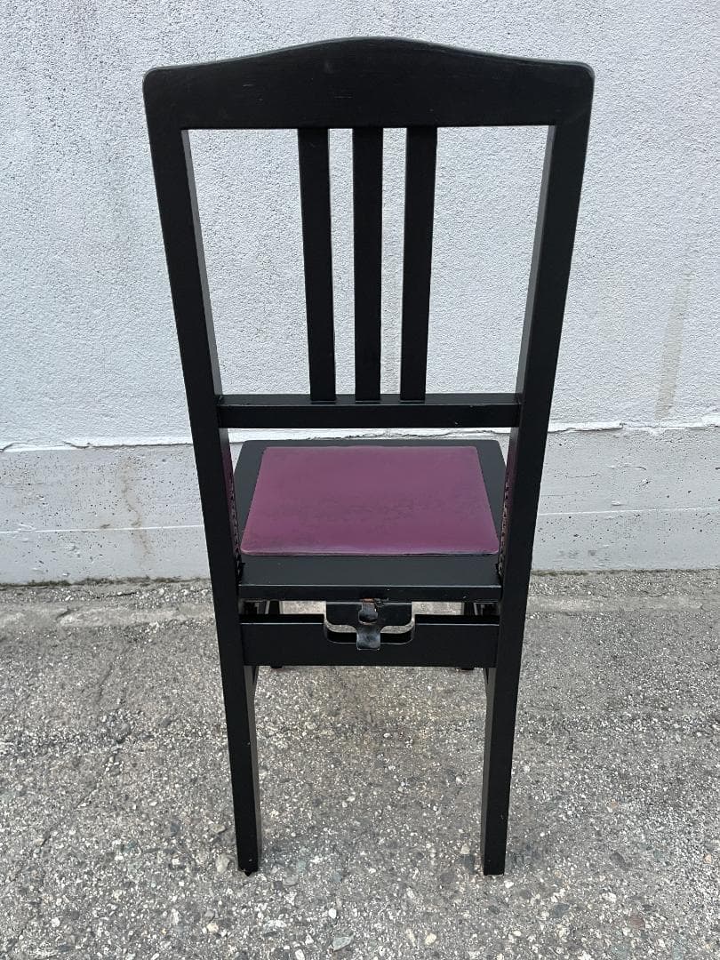 ★ ピアノ椅子 H90xW40xD40 座高42-54 ピアノ イス チェア