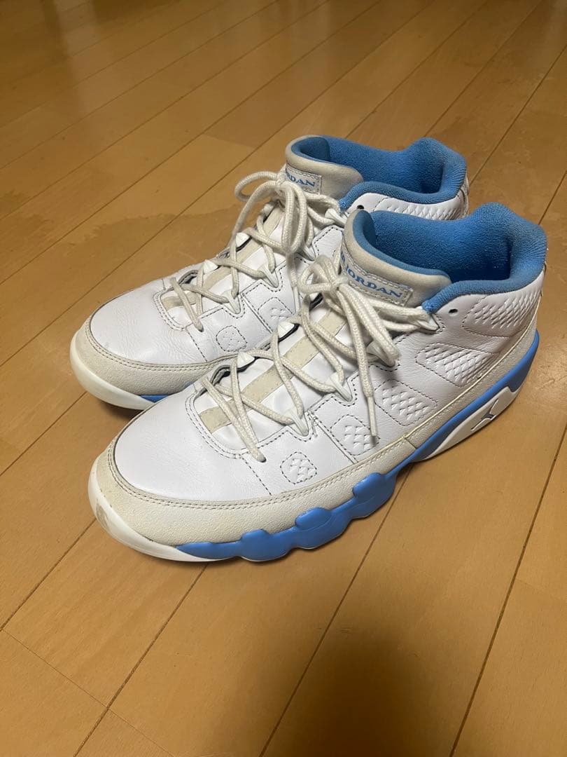 ナイキ　ジョーダン 9 28.0cm ゴルフシューズ　ホワイト　ブルー