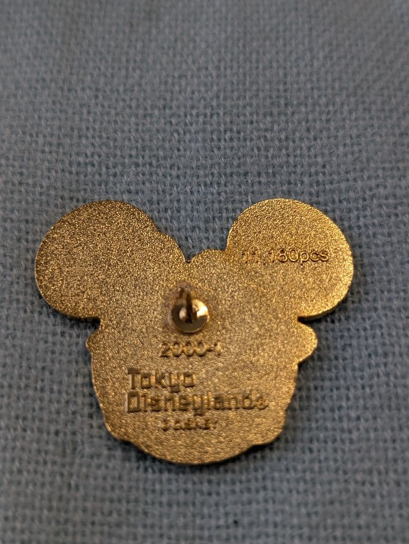 TDLディズニーランド ピンバッチ