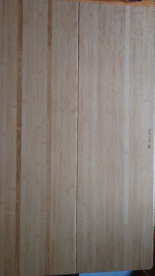 【美品】 peak　ワンアクションテーブルロング竹