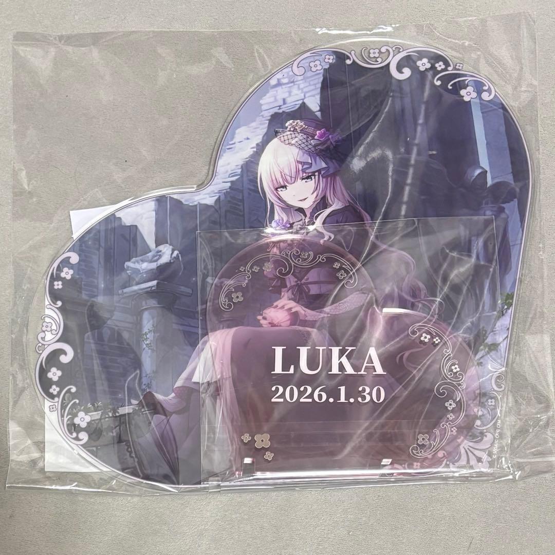 プロセカ はぴこれ BIG アクリルパネル 巡音ルカ